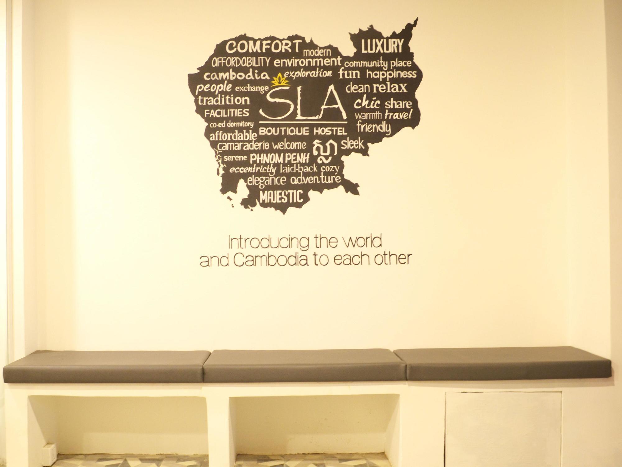 Sla Boutique Hostel Phnom Penh Exterior photo