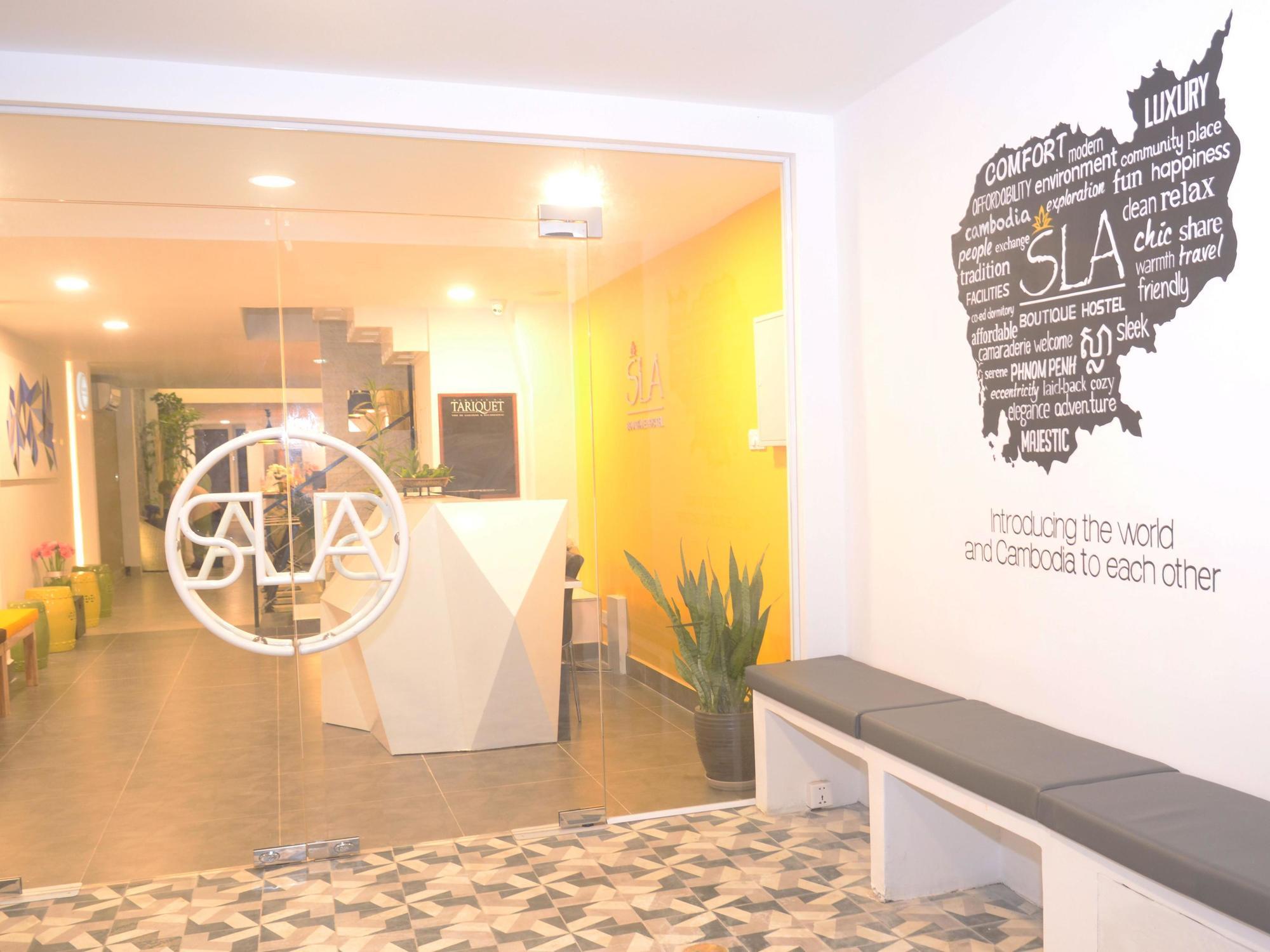 Sla Boutique Hostel Phnom Penh Exterior photo